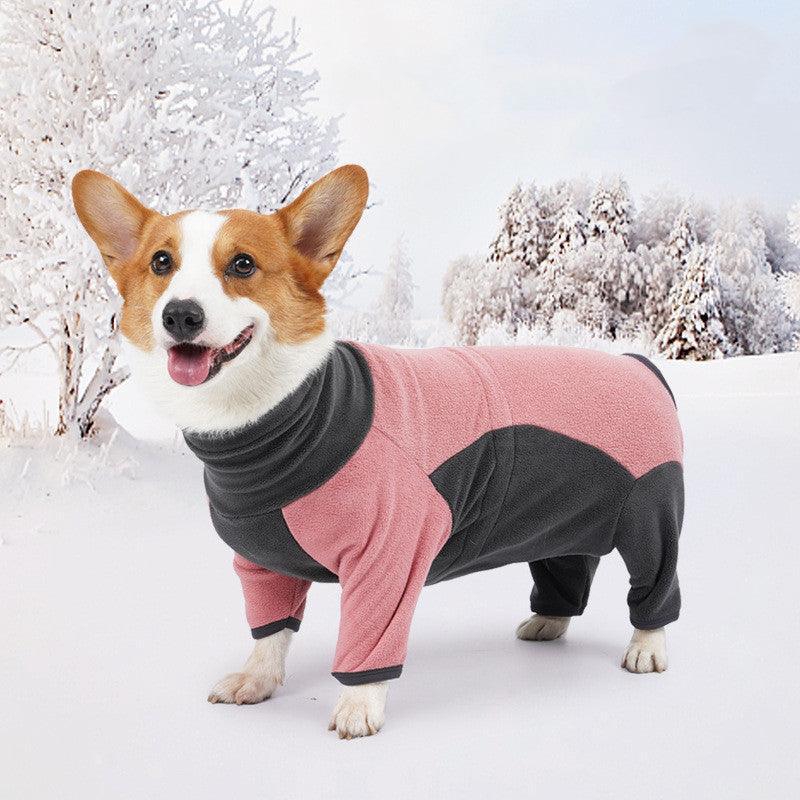 Cozycanine Winter Fleece Dog Coat - Stay Warm And Stylish All Season Long!